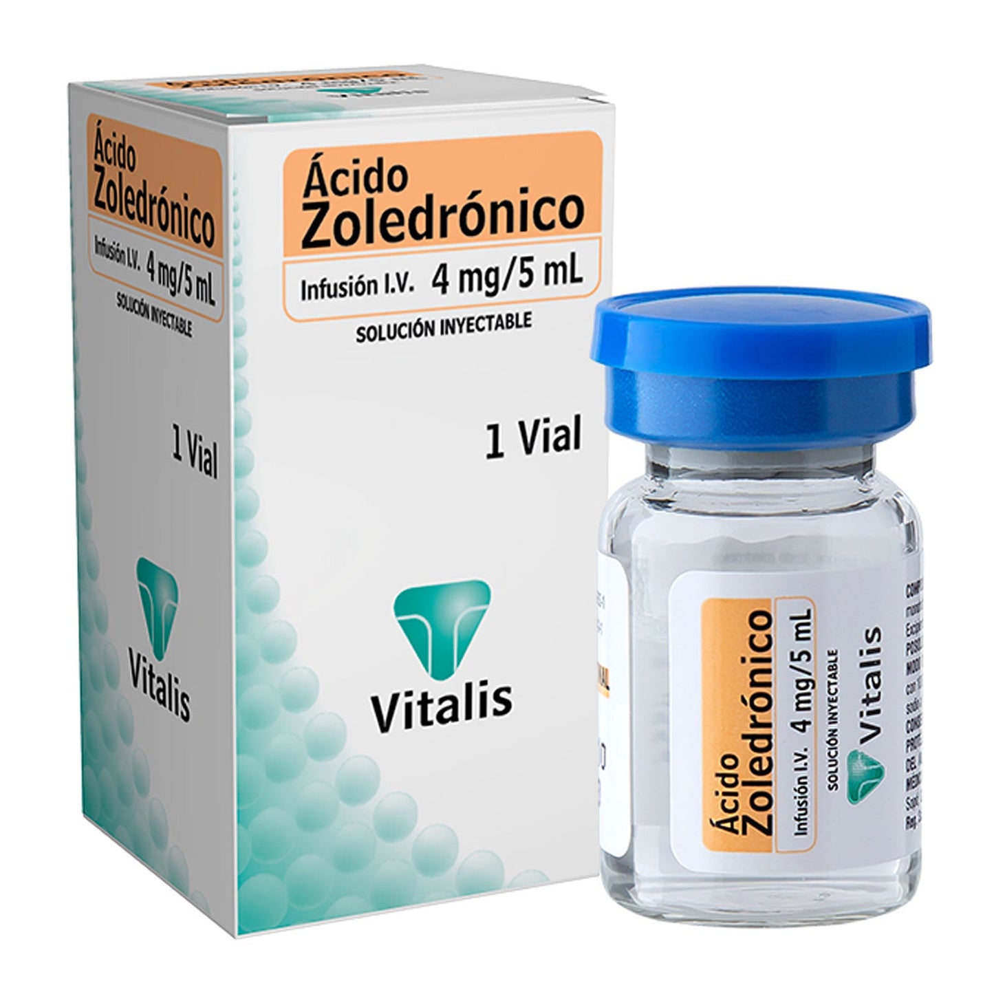 Ácido Zoledrónico 4mg Solución para perfusión - Farmacias Curie