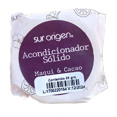 Katmandú Acondicionador Sólido Maqui y Cacao - Farmacias Curie