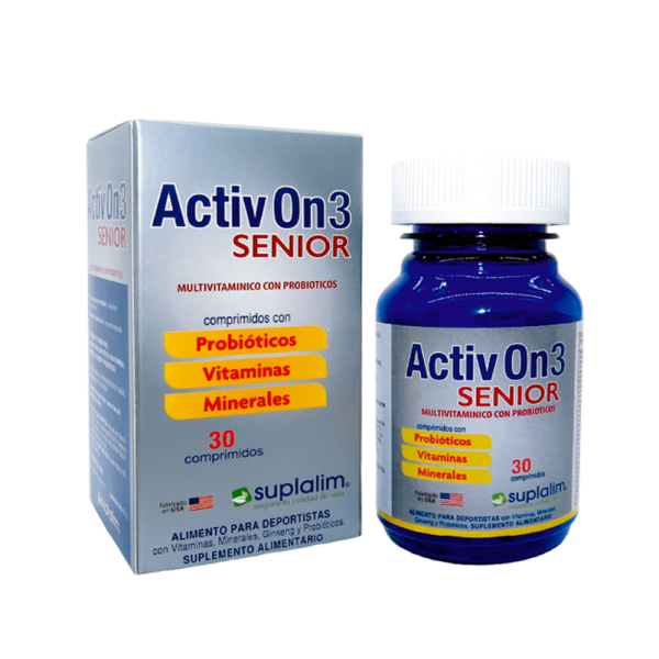 Activ On Senior Comprimidos - Farmacias Curie