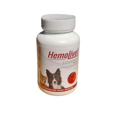 Hemolivet - 30 Comprimidos - Farmacias Curie