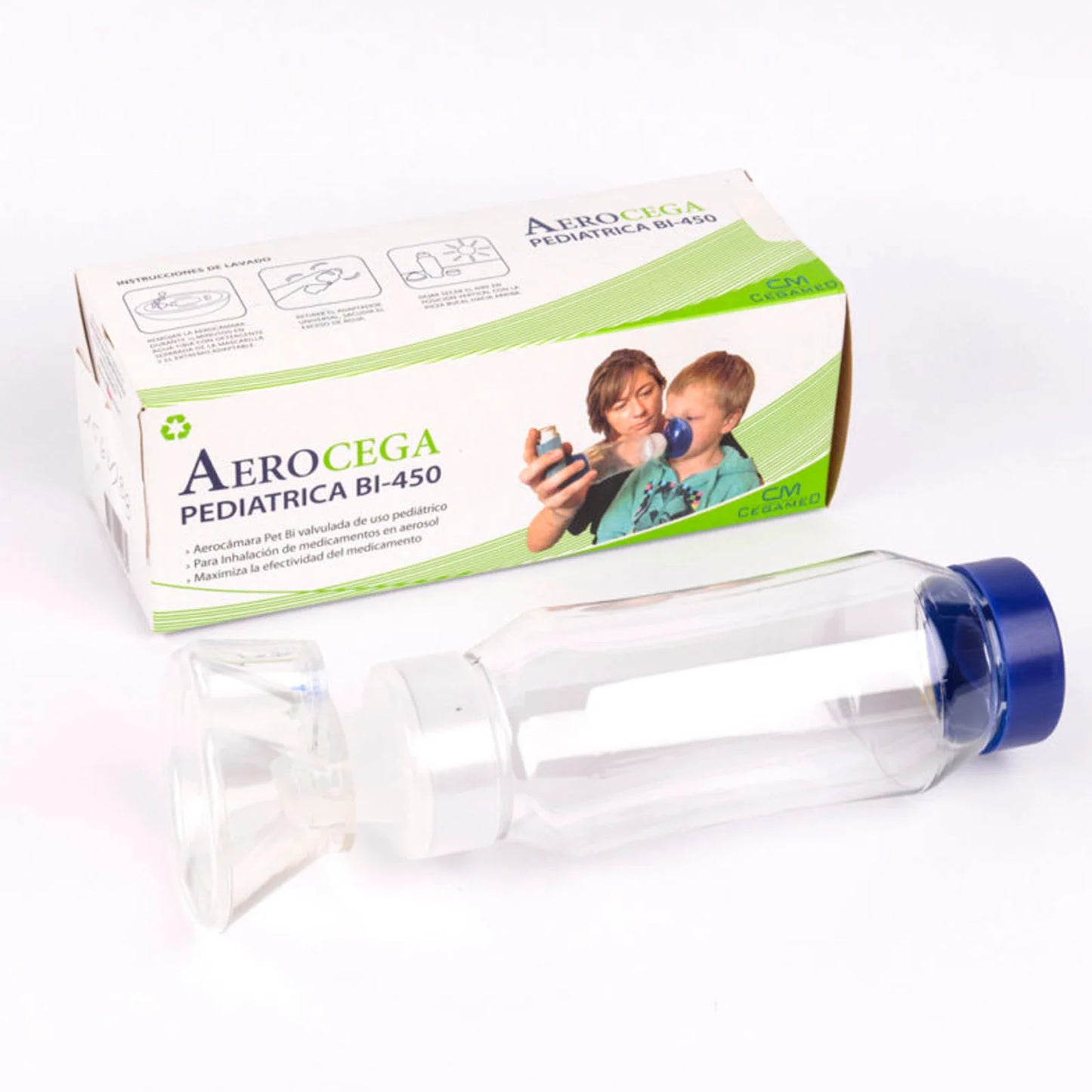 Aerocámara Valvulada Infantil - Farmacias Curie