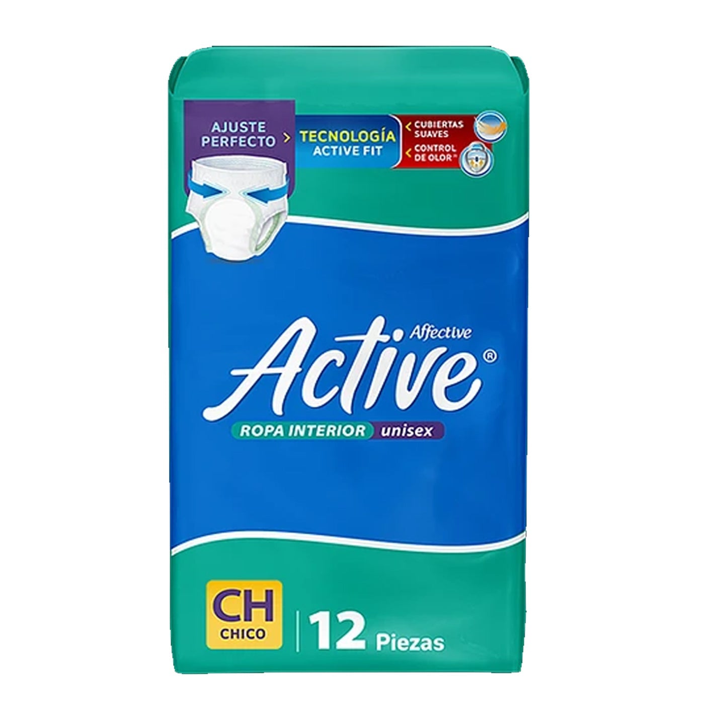 Affective Active Ropa Interior Unisex Talla CH - Farmacias Curie
