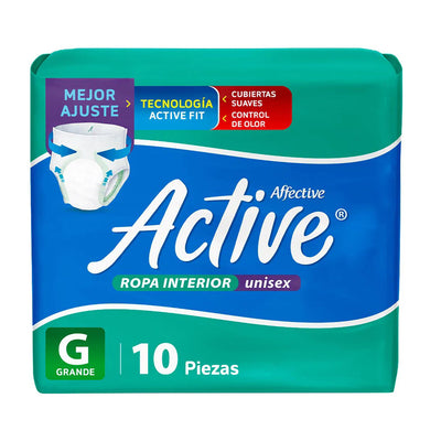 Affective Active Ropa Interior Unisex Talla G - Farmacias Curie