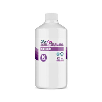 Agua Oxigenada 10 volúmenes - 500ml - Farmacias Curie