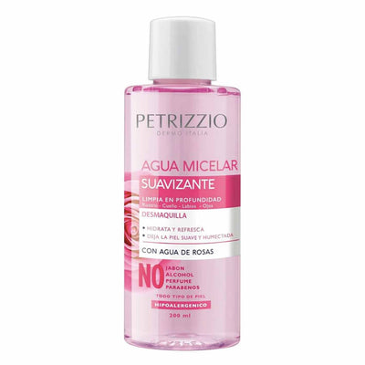 Petrizzio Agua Micelar con Agua de Rosas - Farmacias Curie