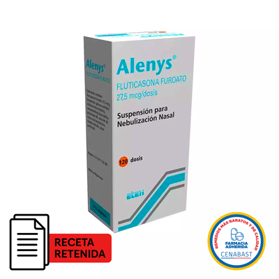 Alenys 27,5 mcg - Medicamento Cenabast - Farmacias Curie