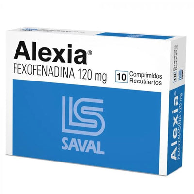 Alexia 120 mg - 10 Comprimidos - Farmacias Curie