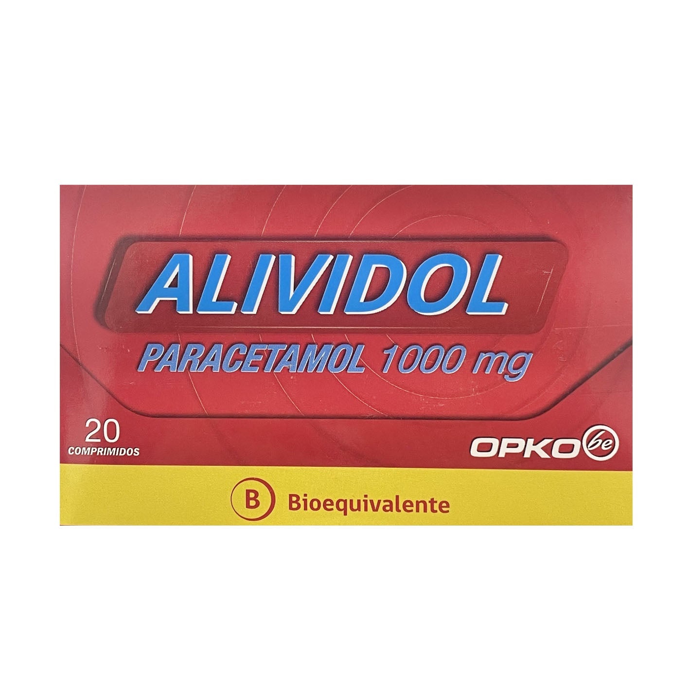 Alividol 1 g - 20 Comprimidos - Farmacias Curie