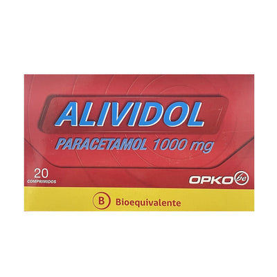 Alividol 1 g - 20 Comprimidos - Farmacias Curie