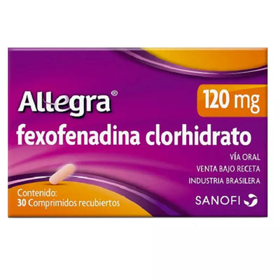 Allegra Comprimidos Recubiertos - Farmacias Curie