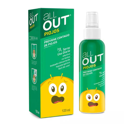 All Out Piojos Loción Tópica 120 ml - Farmacias Curie