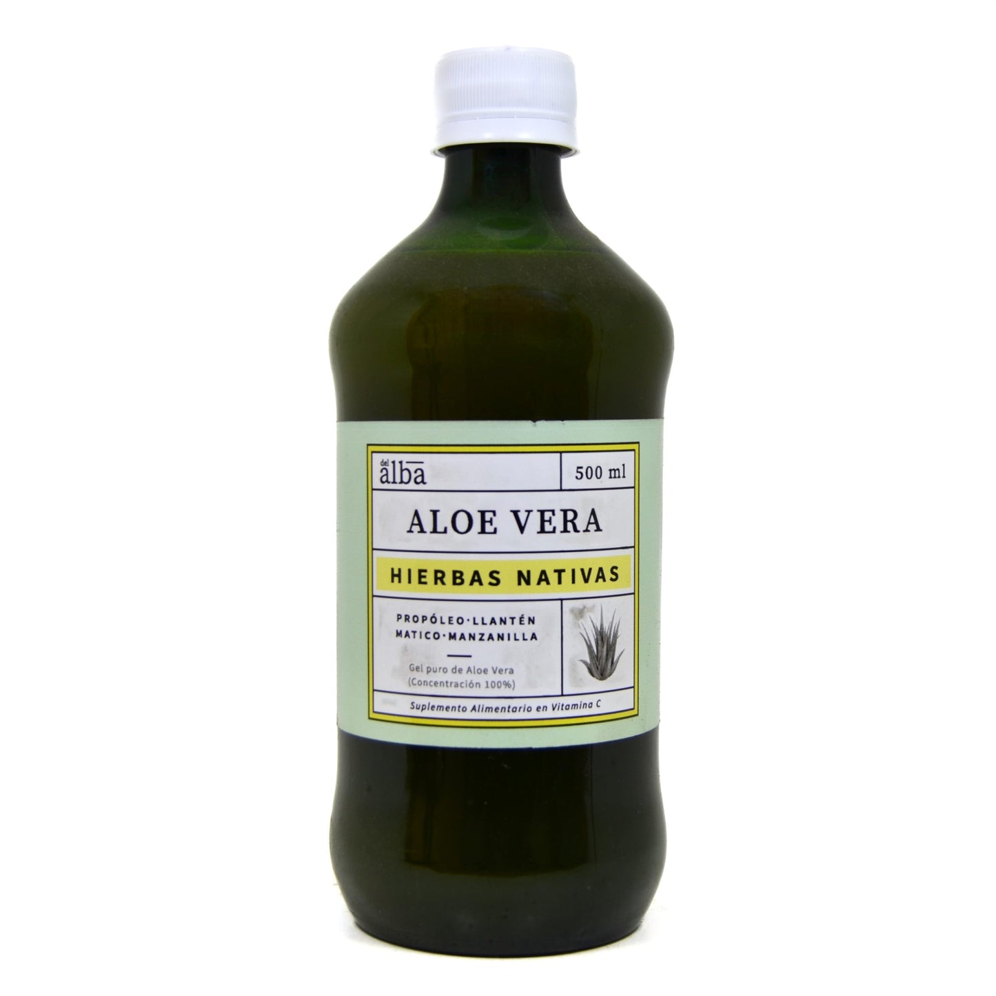 Apícola del Alba Aloevera Hierbas Nativas - 500 ml - Farmacias Curie