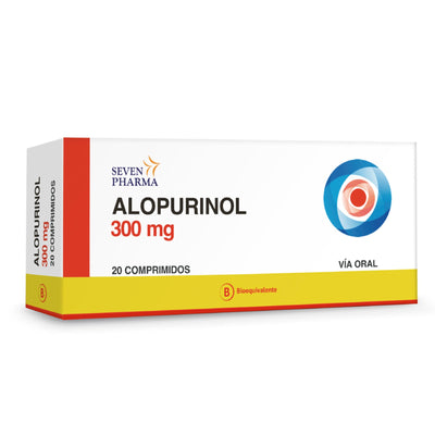 Alopurinol Comprimidos 300mg - Farmacias Curie
