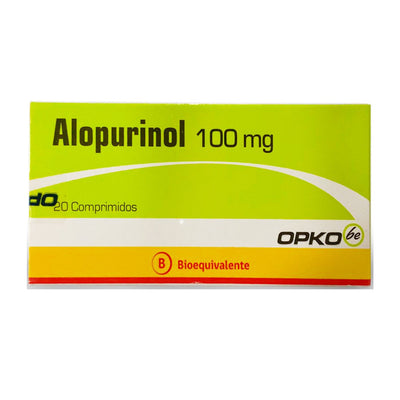Alopurinol Comprimidos 100mg - Farmacias Curie