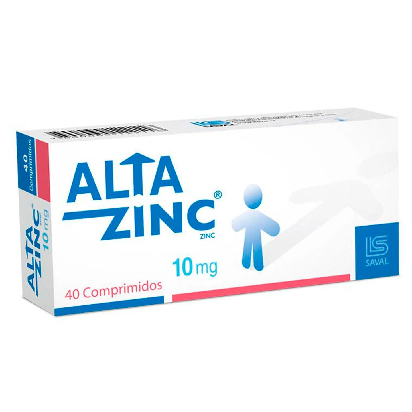 Altazinc 10 mg - 40 Comprimidos - Farmacias Curie