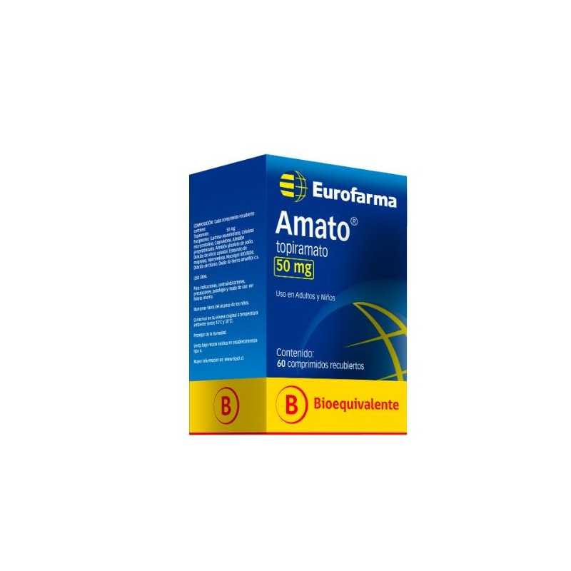 Amato 50 mg - 60 Comprimidos - Medicamento Cenabast
