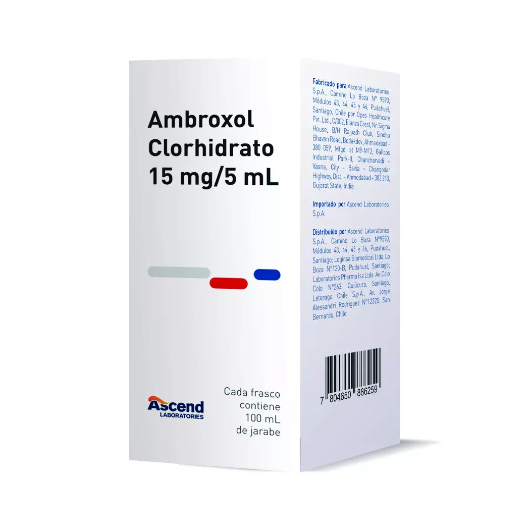 Ambroxol Adulto 30mg/5ml - Jarabe 100 ml - Farmacias Curie