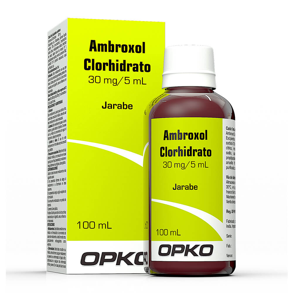 Ambroxol Jarabe Adulto 30mg/5ml - Farmacias Curie