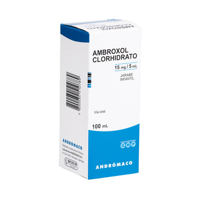 Ambroxol Jarabe infantil 15mg/5ml - Farmacias Curie