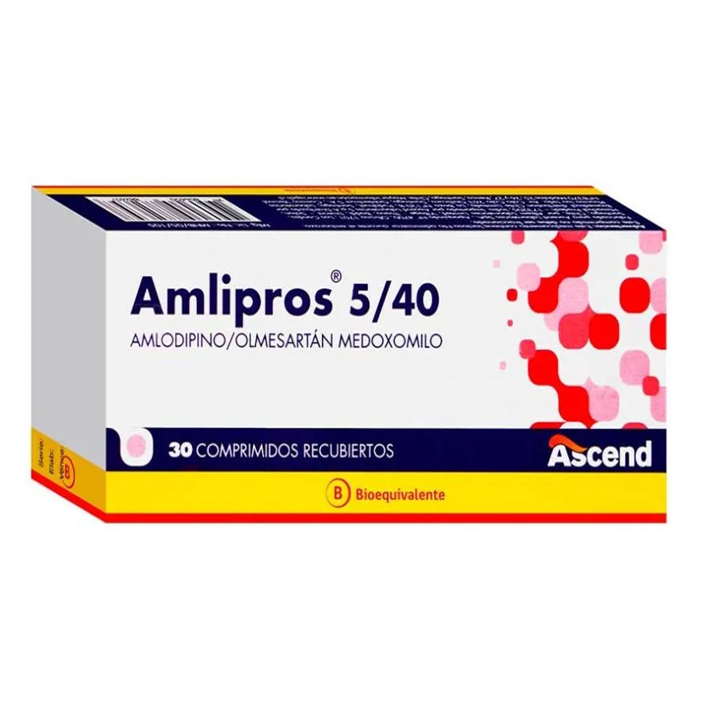 Amlipros Comprimidos Recubiertos 5/40 - Farmacias Curie