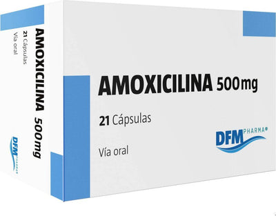 Amoxicilina 500 mg Cápsulas - Farmacias Curie