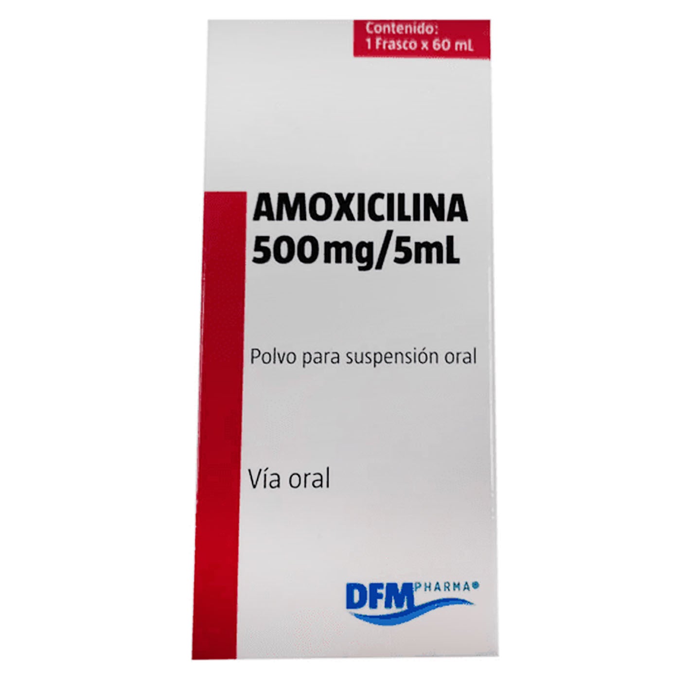 Amoxicilina Suspensión Oral 500mg/5ml - Farmacias Curie