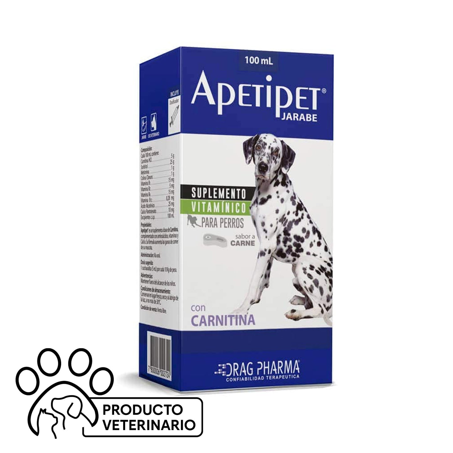 Apetipet Jarabe - Farmacias Curie