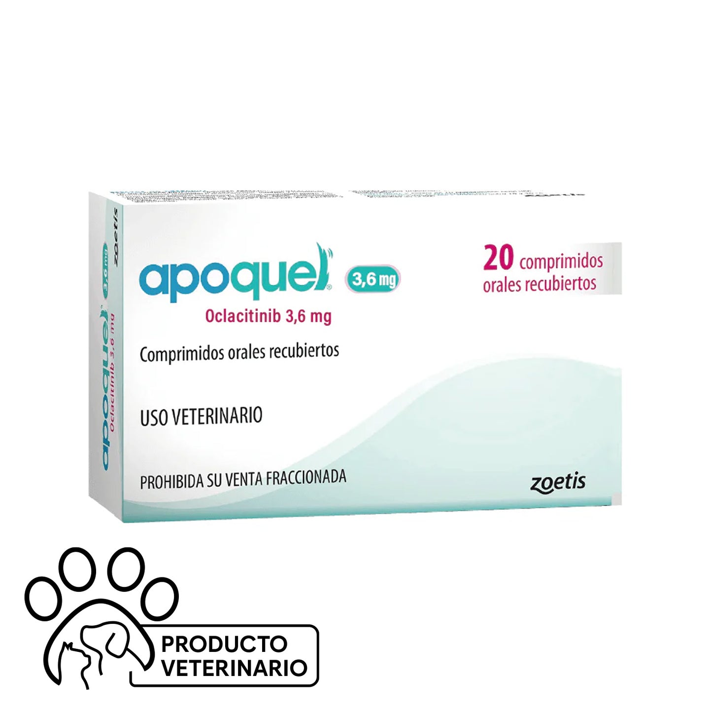 Apoquel 3,6 mg - 20 comprimidos recubiertos - Farmacias Curie