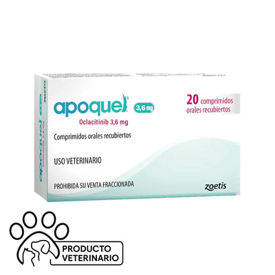 Apoquel 3,6 mg - 20 comprimidos recubiertos - Farmacias Curie