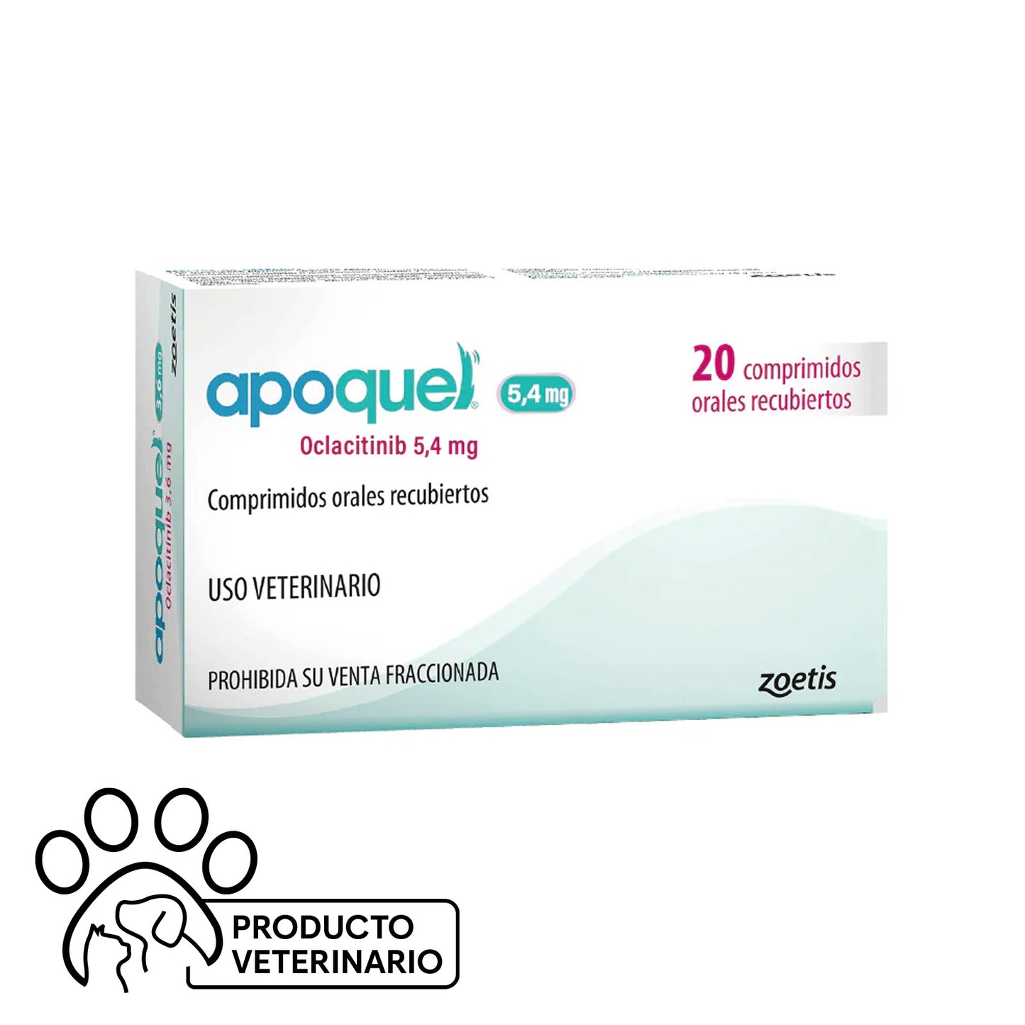 Apoquel 5,4 mg - 20 comprimidos recubierto - Farmacias Curie
