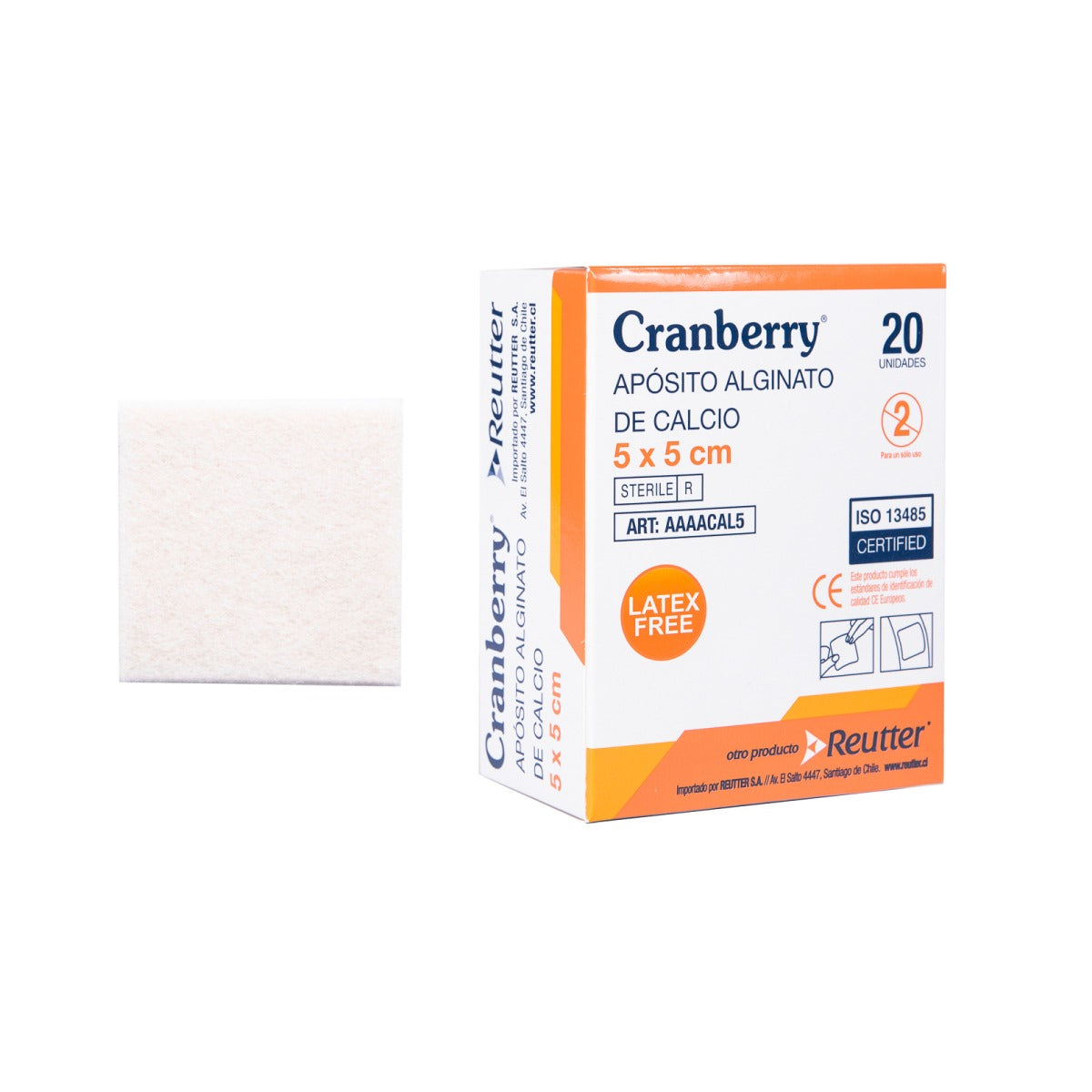 Apósito Alginato de Calcio - Farmacias Curie