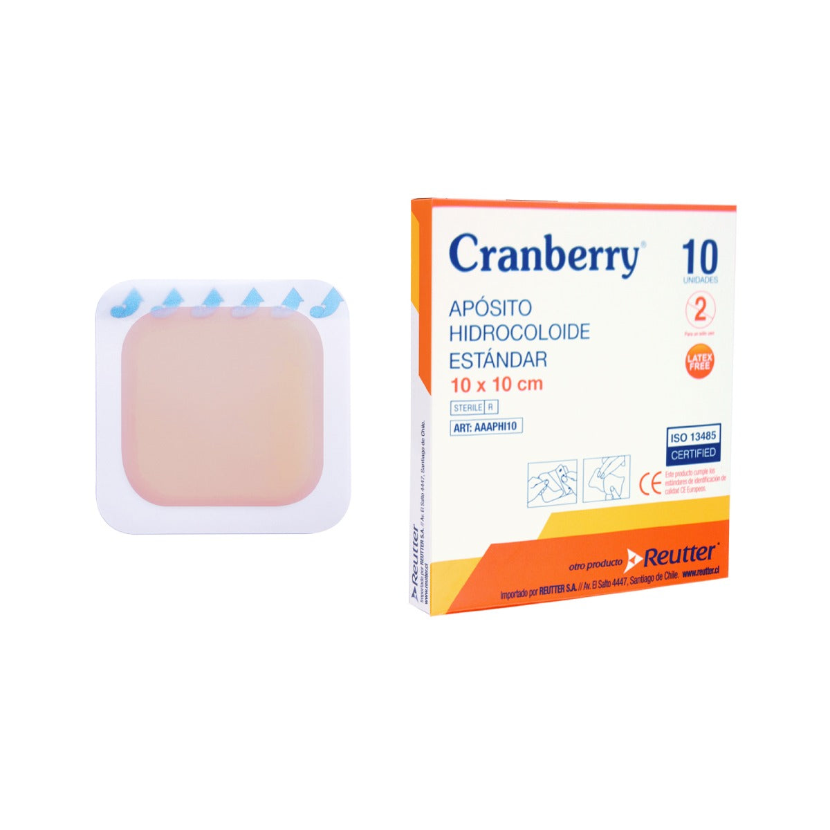 Apósito Hidrocoloide 10x10 cms - Farmacias Curie