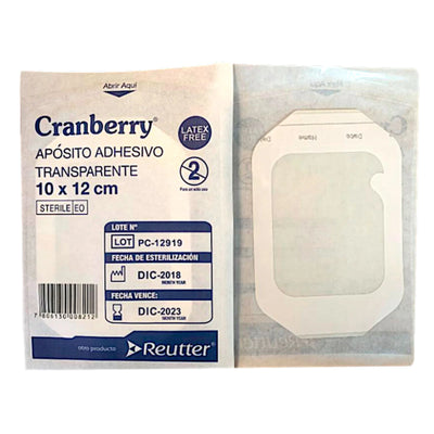 Apósito Adhesivo Transparente 10x12 cms - Farmacias Curie