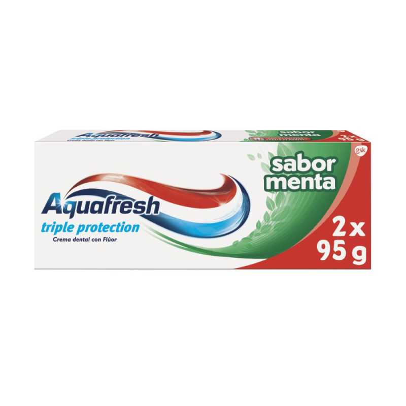 Aquafresh Pasta Dental Pack 2 unidades - Farmacias Curie