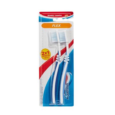 Aquafresh Pack Cepillo Dental Flex Suave - Farmacias Curie