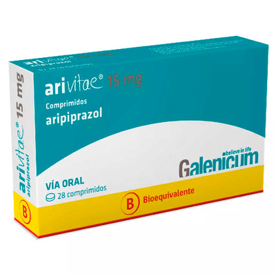 Arivitae Comprimidos 15mg - Farmacias Curie