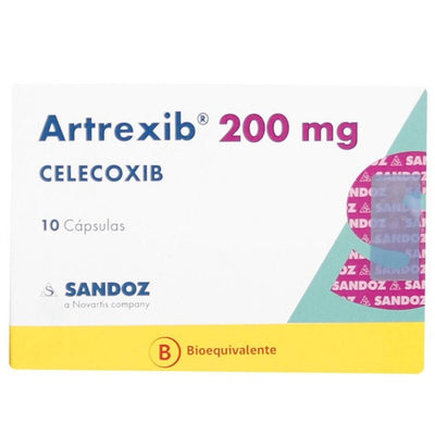 Artrexib 200mg - 10 Cápsulas - Farmacias Curie