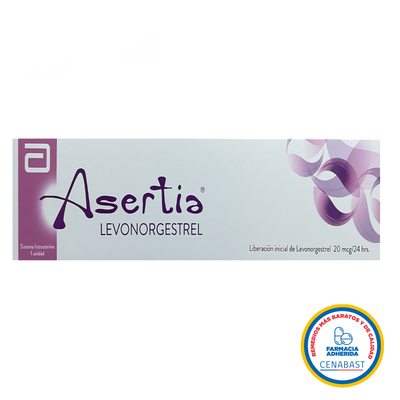 Asertia Endoceptivo 20mcg/24 horas Medicamento Cenabast - Farmacias Curie