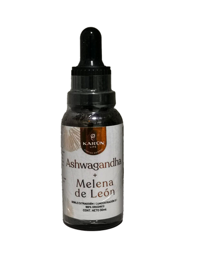 Extracto de Ashwagandha + Melena de León - 30 mL - Farmacias Curie