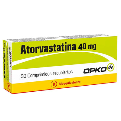 Atorvastatina Comprimidos Recubiertos 40mg - Farmacias Curie