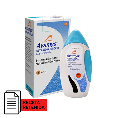 Avamys Suspensión Nasal 27,5mcg - Farmacias Curie