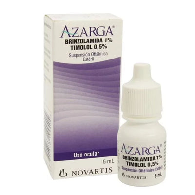 Azarga Suspensión Oftálmica - Farmacias Curie