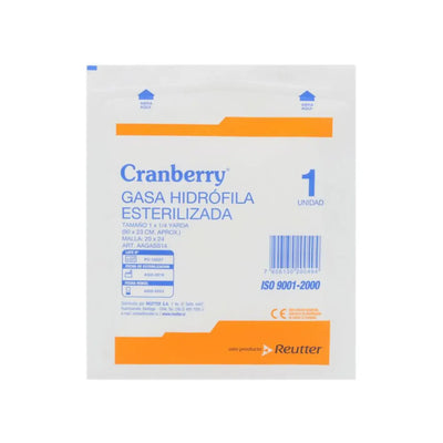 Gasa Hidrófila 90 x 23 cm - 1 unidad - Farmacias Curie