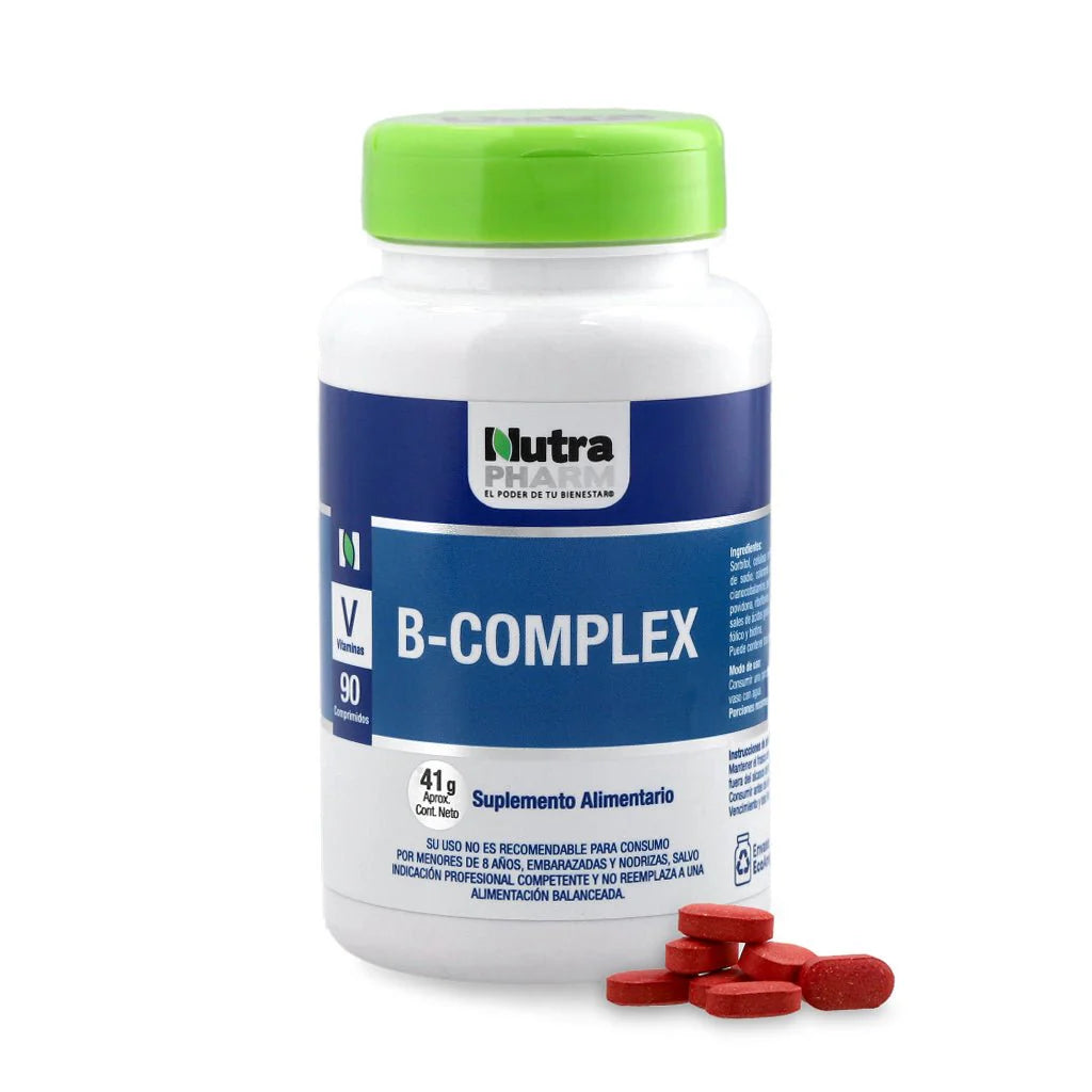 B-Complex - 90 Comprimidos - Farmacias Curie