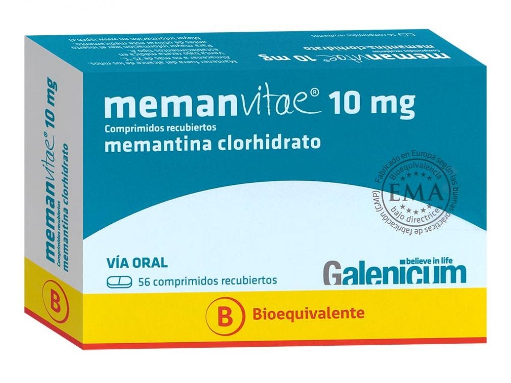 Memanvitae Comprimidos Recubiertos 10mg - Farmacias Curie