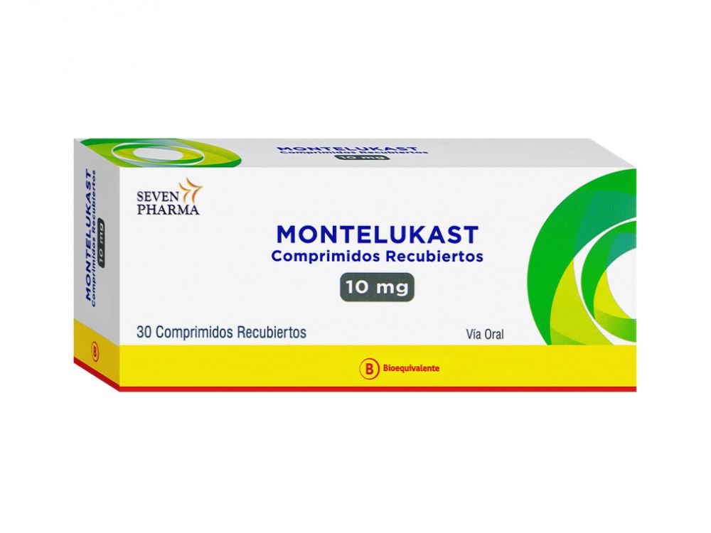 Montelukast Comprimidos Recubiertos 10mg - Farmacias Curie