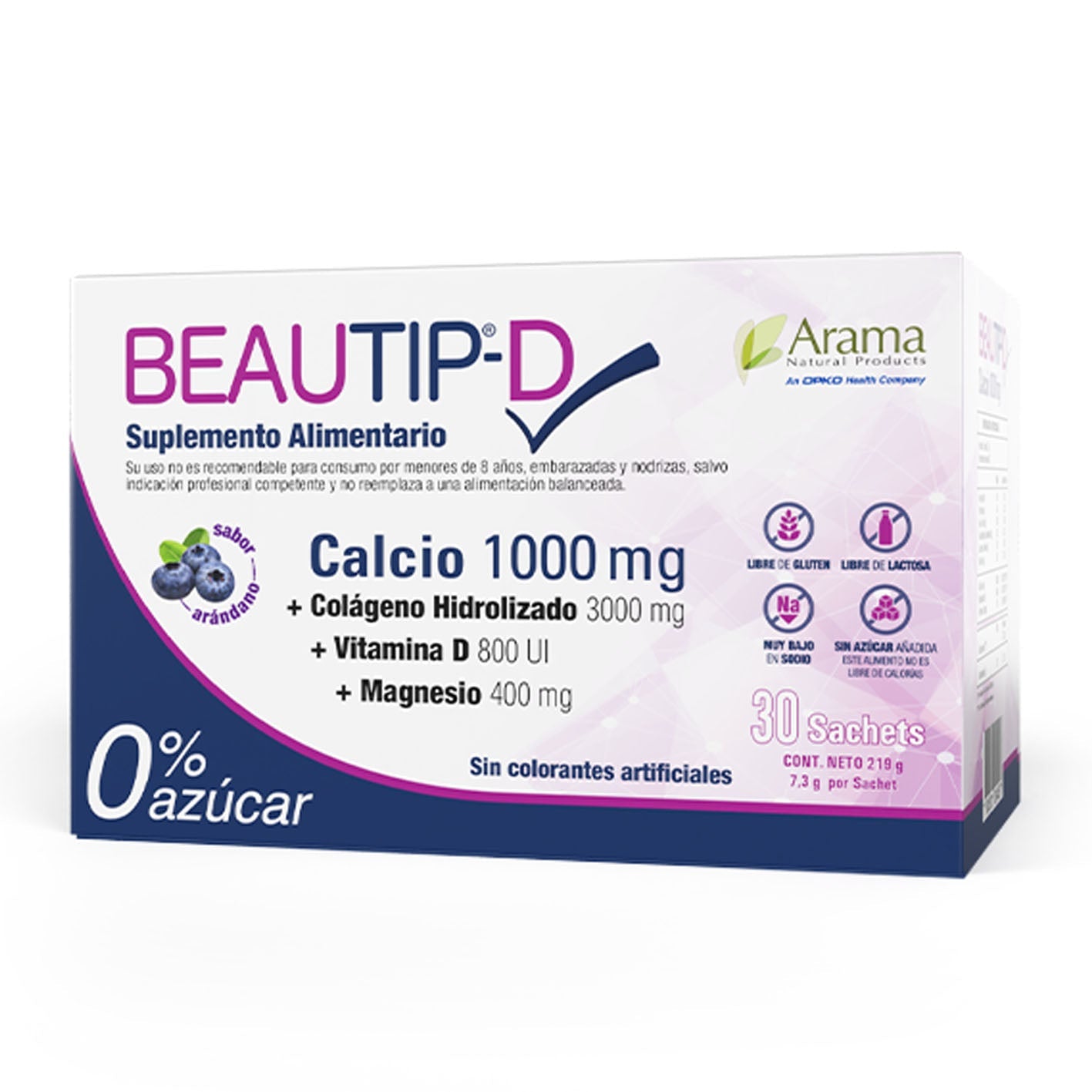 Beautip-D Sobres - Farmacias Curie