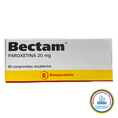 Bectam Comprimidos 20mg Medicamento Cenabast - Farmacias Curie