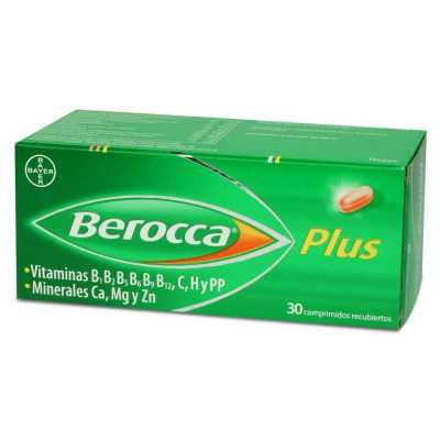 Berocca Plus - 30 Comprimidos - Farmacias Curie