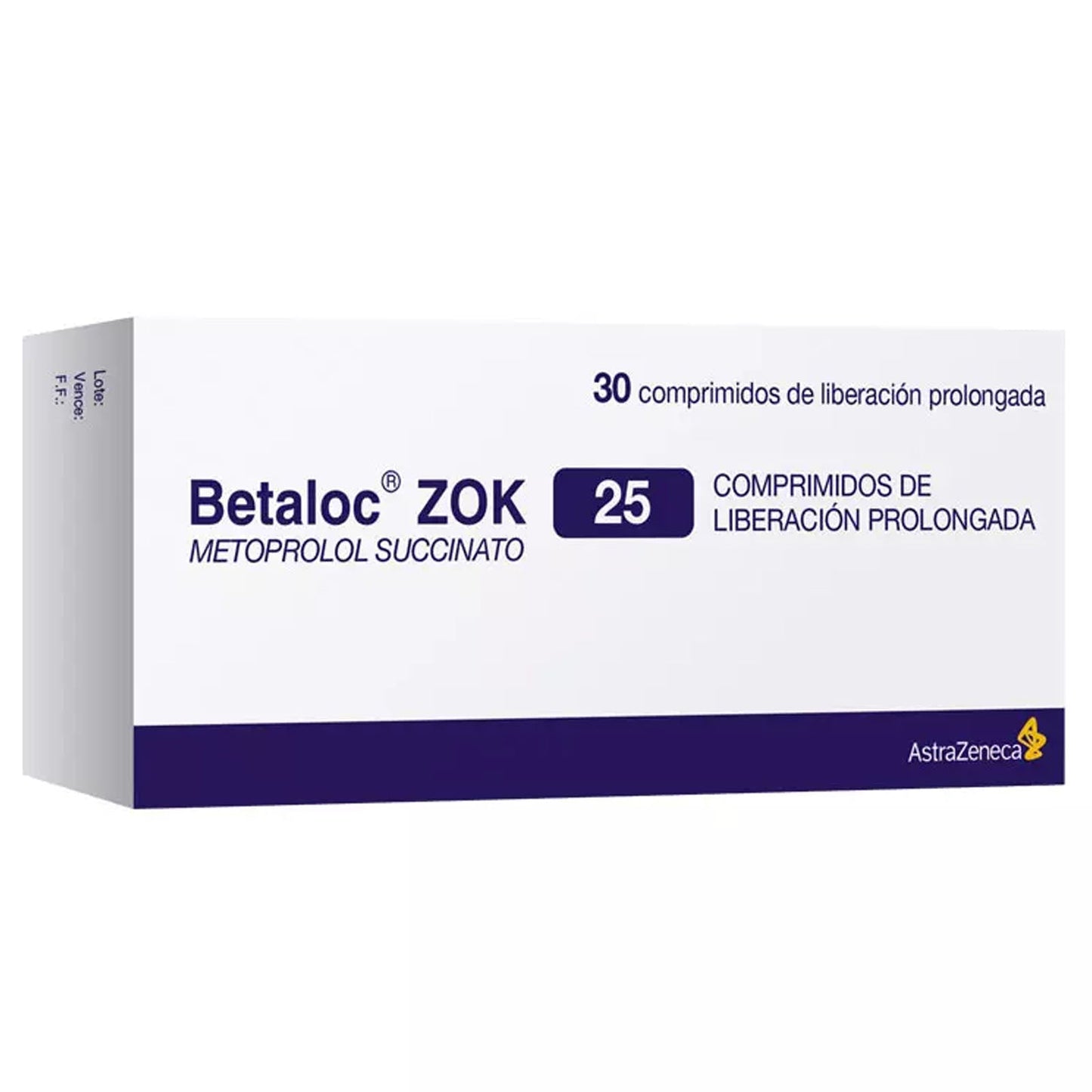 Betaloc Zok Comprimidos de Liberación Prolongada 25mg - Farmacias Curie